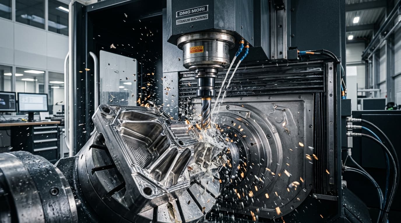 5 eksen CNC hassas işleme merkezi